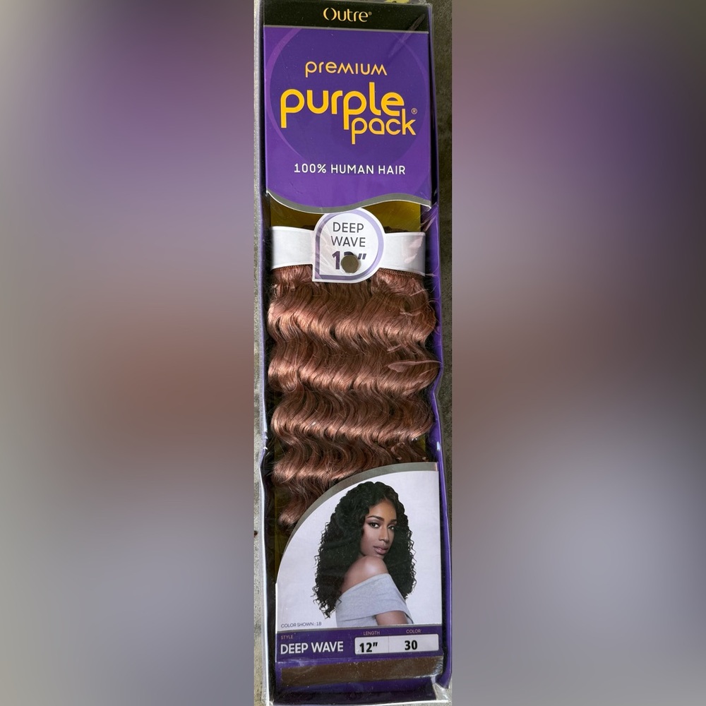 Premium Purple Pack Deep Wave Hair